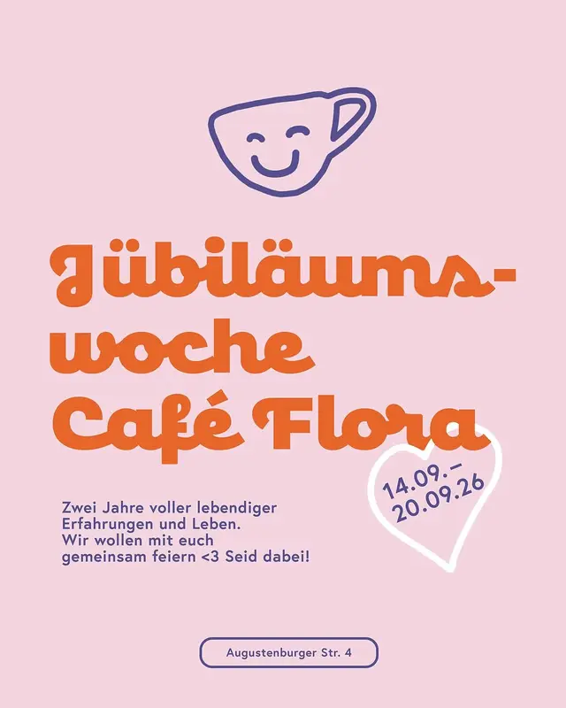 Instagram-Beitrag: Zwei Jahre bald, wird die Flora alt. Wir freuen uns so sehr und deswegen war es auch gar nicht schwer gemeinsam mit vie…